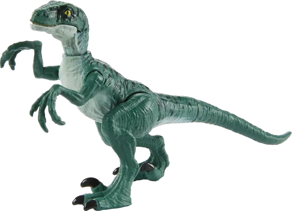 Toy photo of Camp Cretaceous Velociraptor